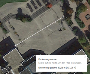 entfernungmessengoogle